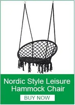 Nordic стиль Deluxe гамак для садовых и комнатных растений общежитии спальня висит