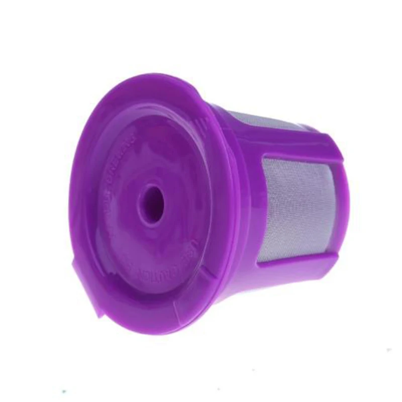 Фиолетовый для многоразового использования Кофе стручки фильтр кофе Keurig Мини