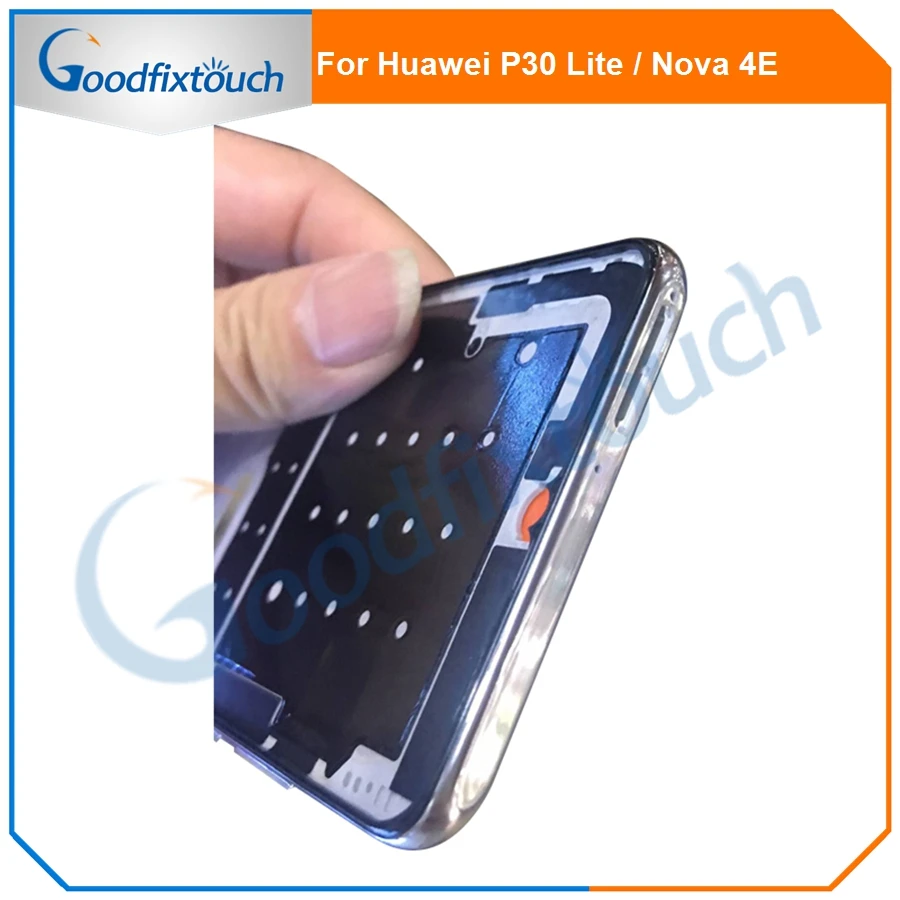 Корпус ЖК-дисплея для Huawei P30 Lite / Nova 4E P30Lite корпус передней рамки средняя рамка