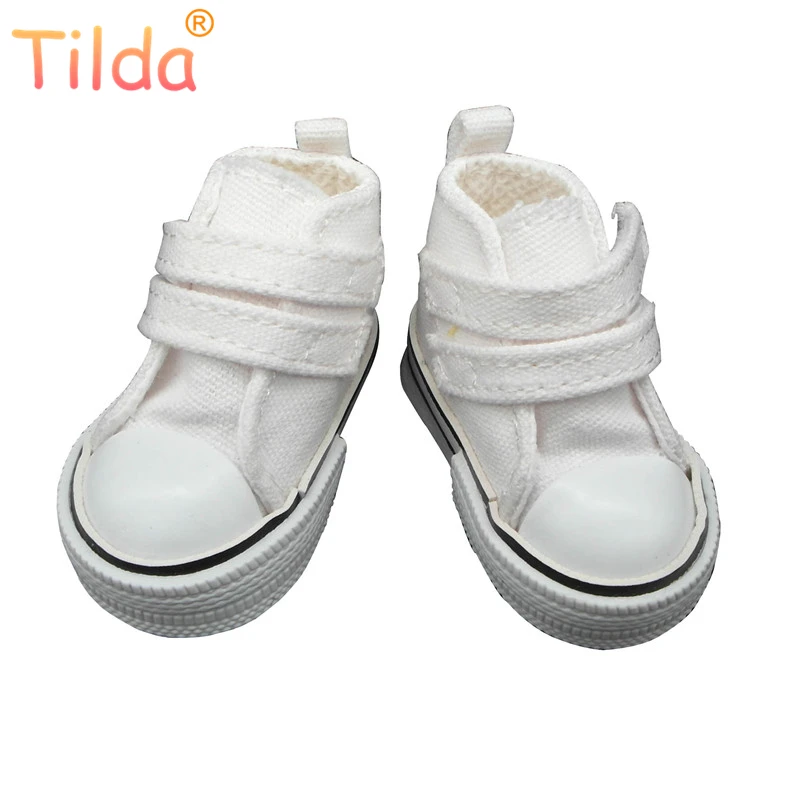 Tilda Fashion Shoes For Paola Reina Doll,Canvas Denim Toy Sp