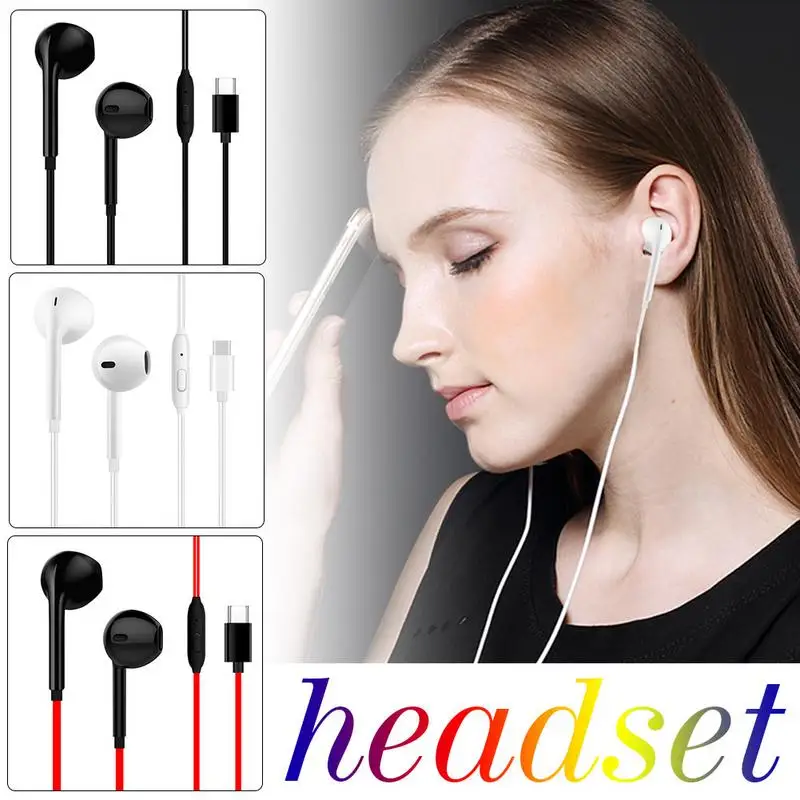 Спортивные наушники sgkkdanbb line type C вкладыши без потерь аудио HIFI сабвуфер