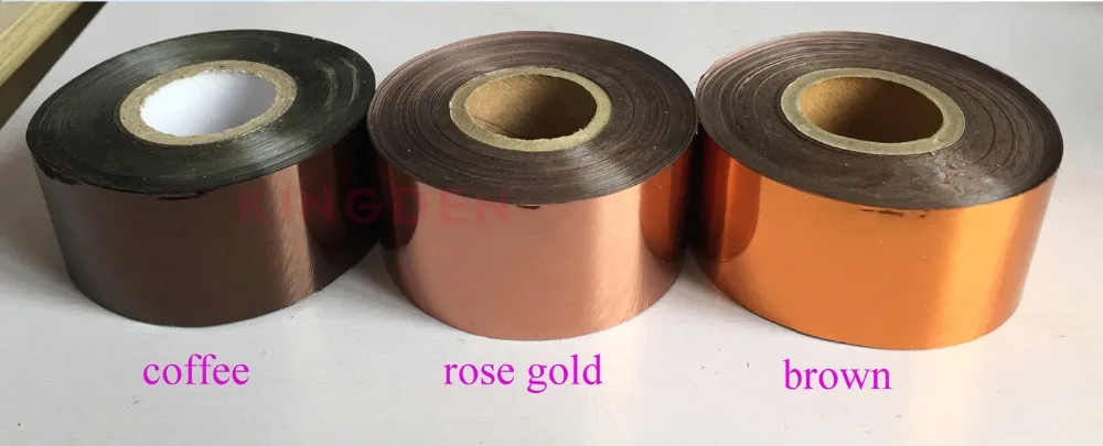 KINGDEN Diy первосортная бумага пвх кожа Золотая фольга бронзирующий бумажный портсигар мобильного телефона коробка горячего тиснения машина бронзирования