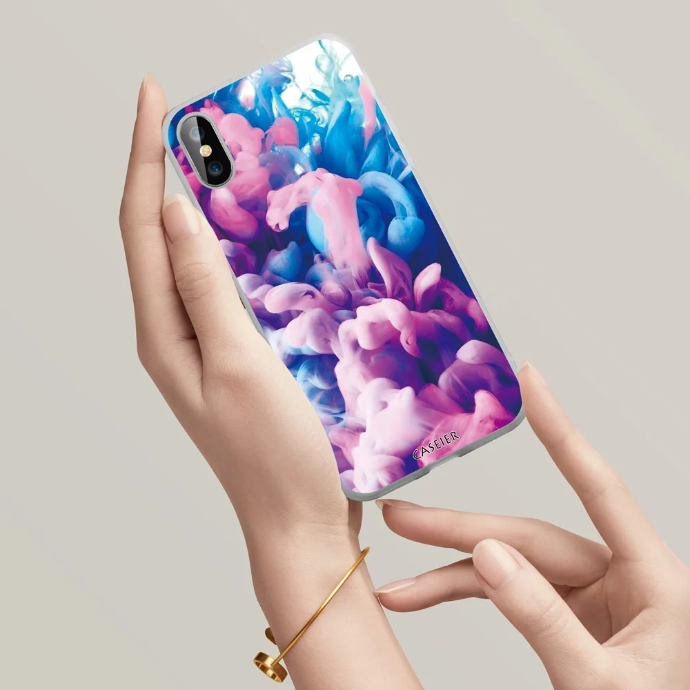 Чехол IER с цветным покрытием чехол для телефона samsung S9 S8 S10 S10E Plus S7 Edge J720 EU J7 2017 A7 Funda