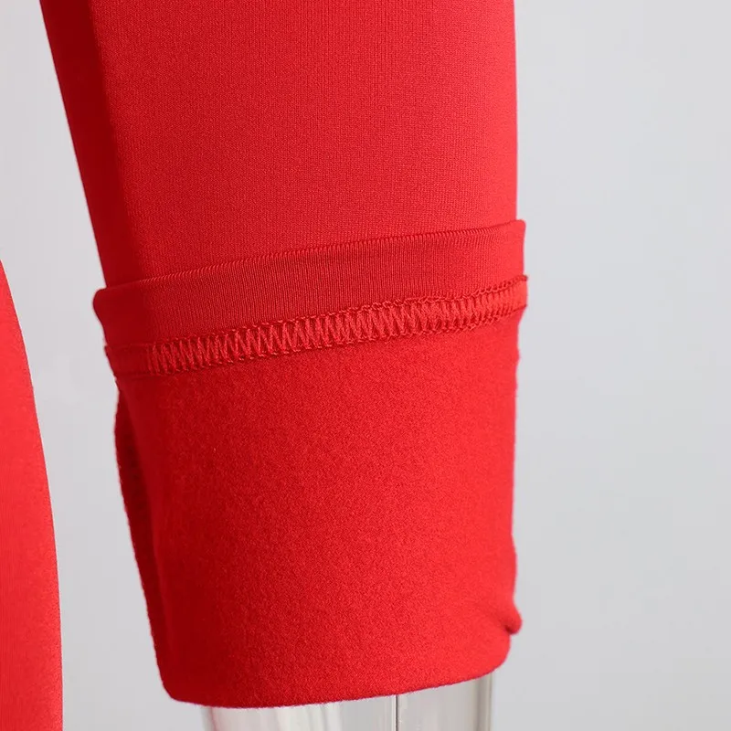 2019 новое зимнее теплое белое платье из ткани Vestidos с глубоким v-образным вырезом и