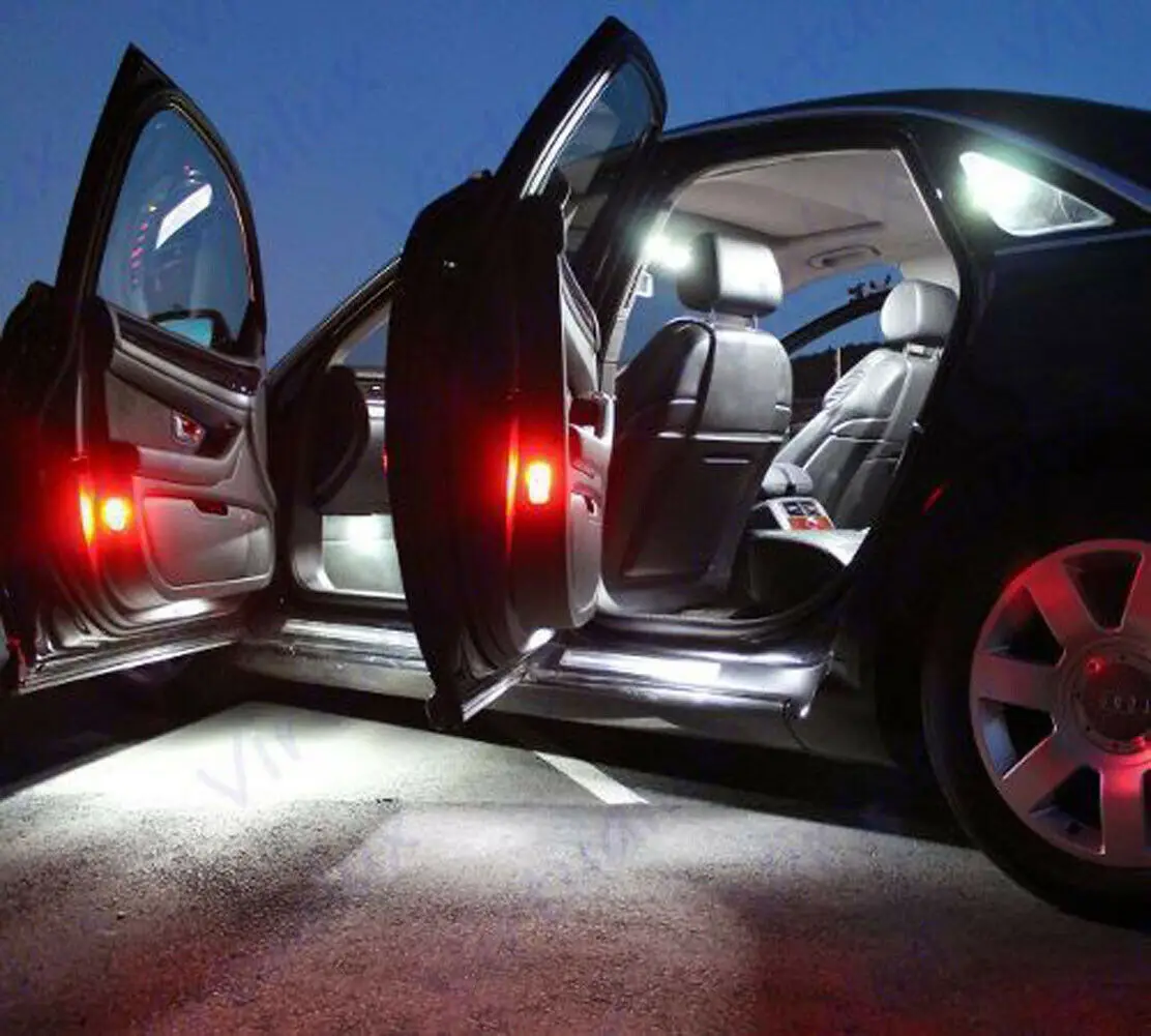 10xcar 12В светодиодный 31 мм гирлянда Интерьер белый светильник лампа 5630 SMD авто