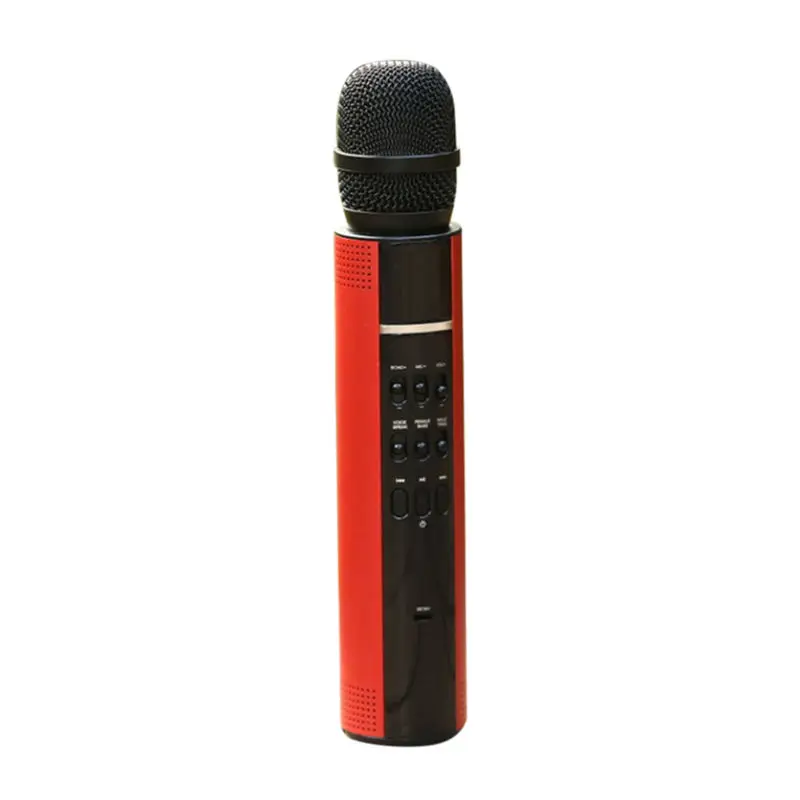 Портативный микрофон караоке Ktv плеер Bluetooth беспроводной динамик Запись музыки