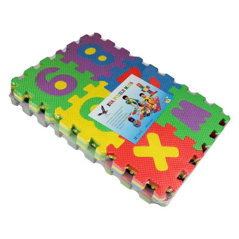 36pcs/Set Kids Alphabet Letters Numerals Foam Puzzle Pad Rug Soft Floor Play Mat Learning Educational Toys For Children | Игрушки и