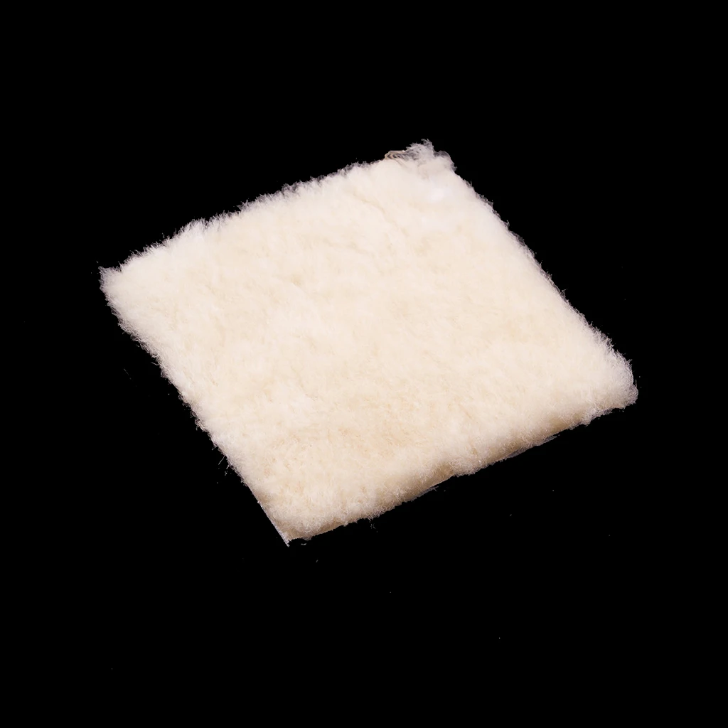 

10x10 см шерстяная кожа инструмент для красителя красящий аппликатор для проектов «сделай сам»