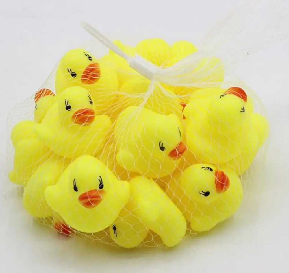 20 Unids/Лот Мини-утка Duckie для предродовой вечеринки воды игрушечные лошадки