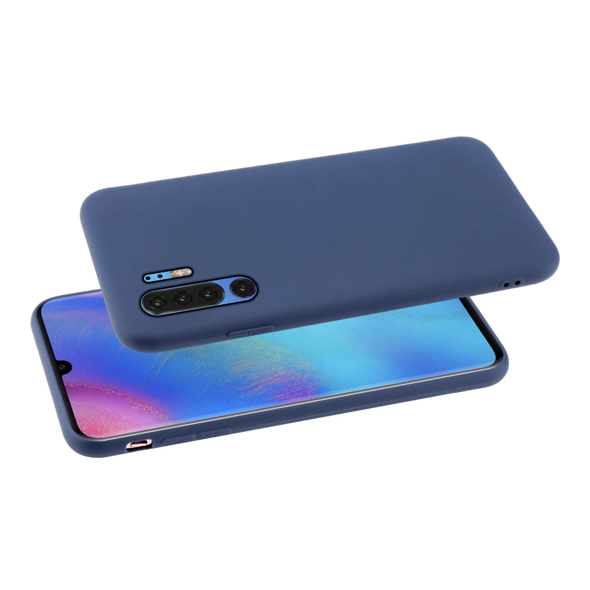 TORUBIA For Huawei P30 Pro Case Soft Silicone Candy Color Slim Matte TPU Back Cover Shockproof Funda | Мобильные телефоны и