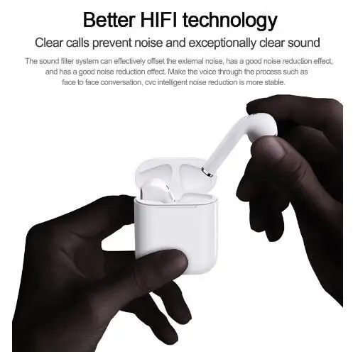 I9 I9S TWS 5 0 беспроводные наушники портативные Bluetooth невидимые вкладыши для всех