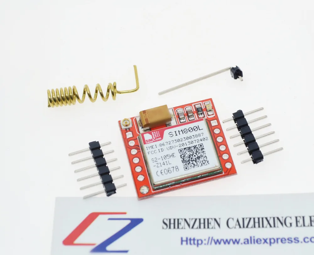 10 шт./лот Наименьший SIM800L GPRS GSM модуль Micro Sim карта основная плата