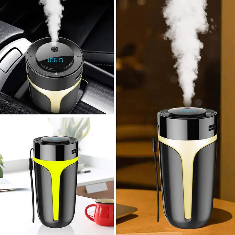 Автомобильный диффузор S10 увлажнитель воздуха для дома Bluetooth MP3 умные