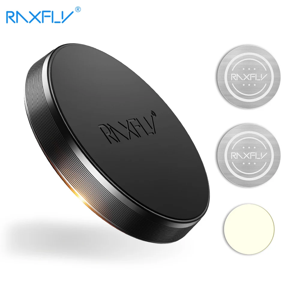 RAXFLY мини металлический магнитный автомобильный держатель для телефона в машине
