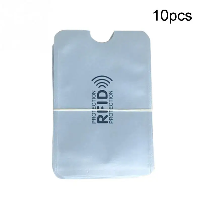10 шт. алюминиевый удобный защитный чехол для Карт RFID прочный держатель