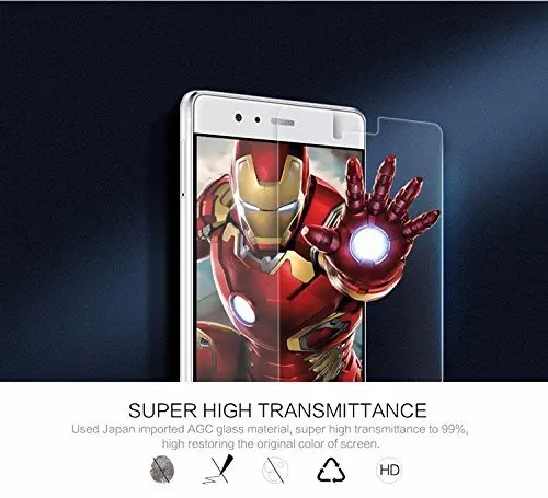 Защитная пленка из закаленного стекла для Huawei Ascend P8 P9 Lite GR3 GR5 Y6 Pro Y3 II Y5 2 Y6II Honor 4C 5X | - Фото №1