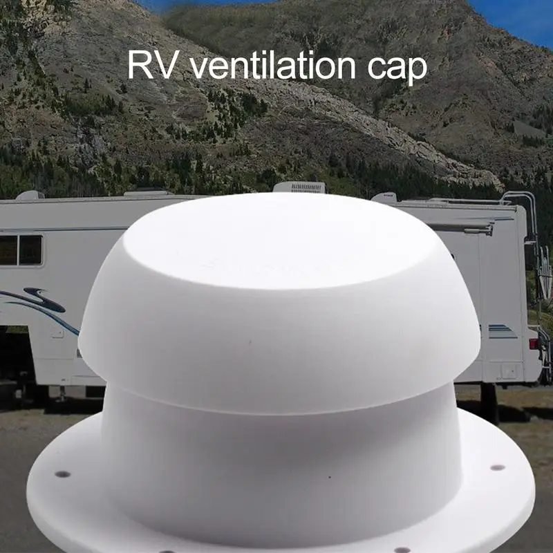 

Mushroom Head Shape Ventilation Cap For RV Accessories Top Mounted Round Exhaust Outlet Vent Cap Heating Cooling Vent