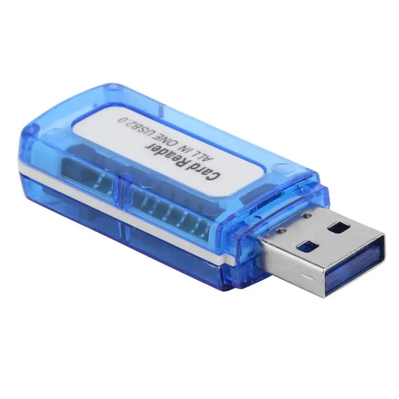 4 в 1 кардридер Lector micro sd usb lector портативный для карт памяти de sd|Картридеры| |
