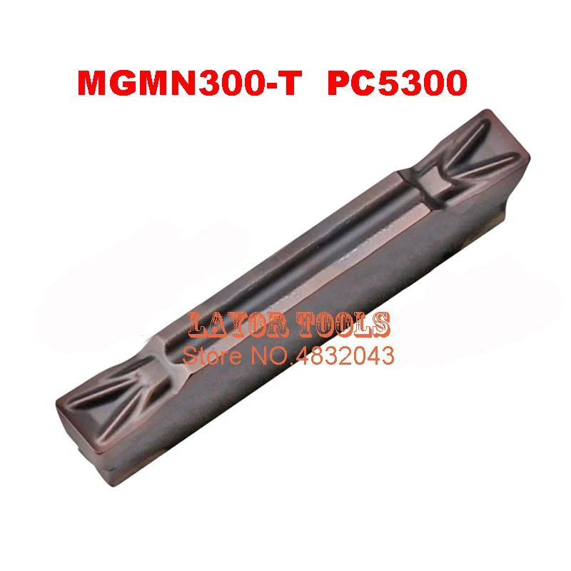 MGMN300 T PC5300 двухголовый Cnc режущий Карбид покрытие поворачивая вставка для канавок