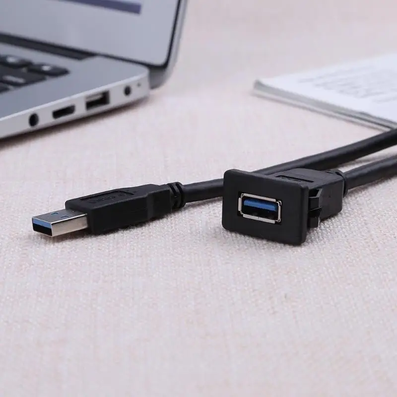1 м/3 3 фута метр с одним портом USB3.0 Мужской женский автомобильный циферблат