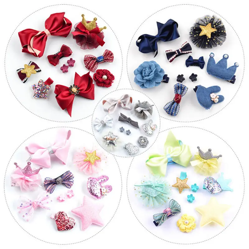 Новинка 2019 Кружевная повязка на голову для маленьких девочек аксессуары волос 10