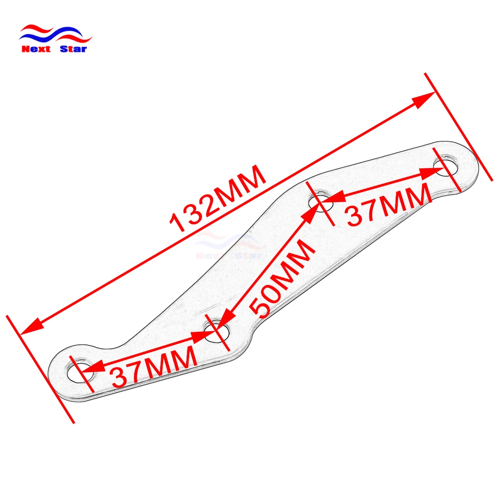 

Motorcycle Aluminum Mount Support Steering Damper Stabilizer Holder Bracket Kit For Yamaha MT FZ MT-09 FZ-09 201718 2019 17-19