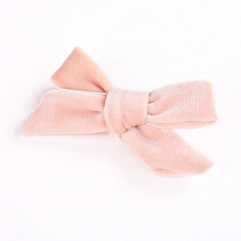 

Hot Fashion Bow Girl Hair Accessories Velvet Hair Clips Sweet Cute Kawaii Girl Headwear Christmas Gifts