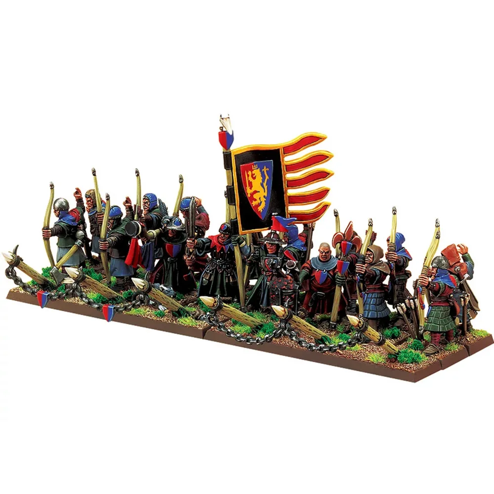 Бретоннийский крестьянский Боумен только четыре штуки|Наборы для сборки