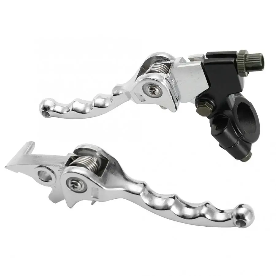 Мотоциклетные тормоза 7/8 &quotСкладные рычаги сцепления руль Pit Bike