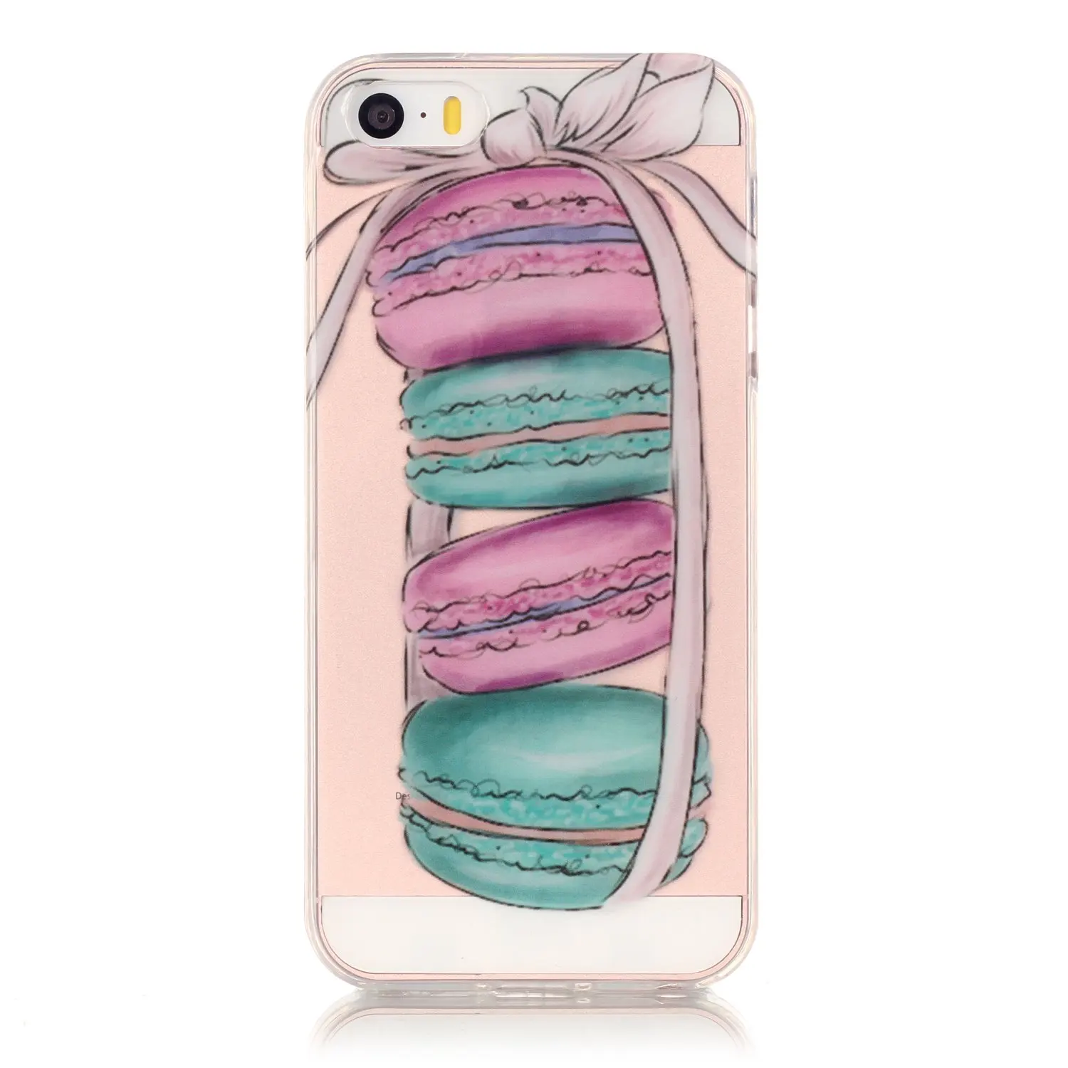 Чехол для телефона ASLING TPU Macaron iPhone 5/5S/SE | Мобильные телефоны и аксессуары