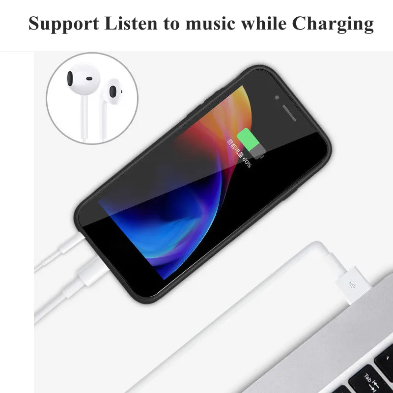 4000 мАч чехол аккумулятор для iPhone X XS Max XR большой емкости перезаряжаемая Чехлы
