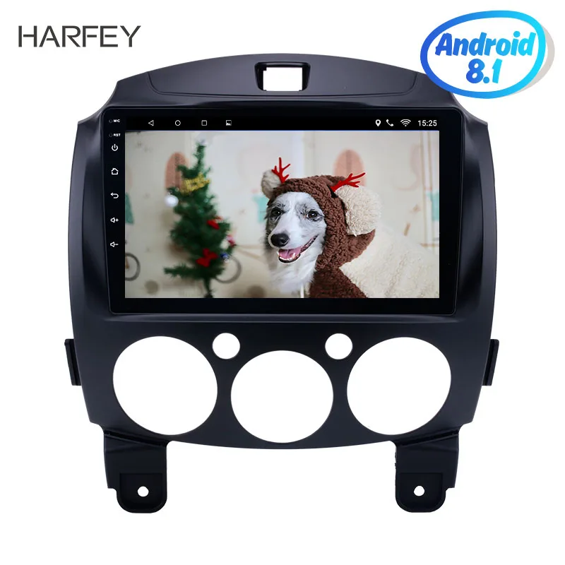 Harfey Android 8 1 9 &quotАвтомобильный Радио мультимедийный плеер GPS навигация головное