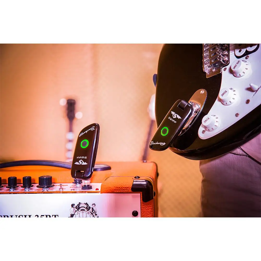 Беспроводная система приема передатчика SWIFF Electric Guitar UHF со встроенной