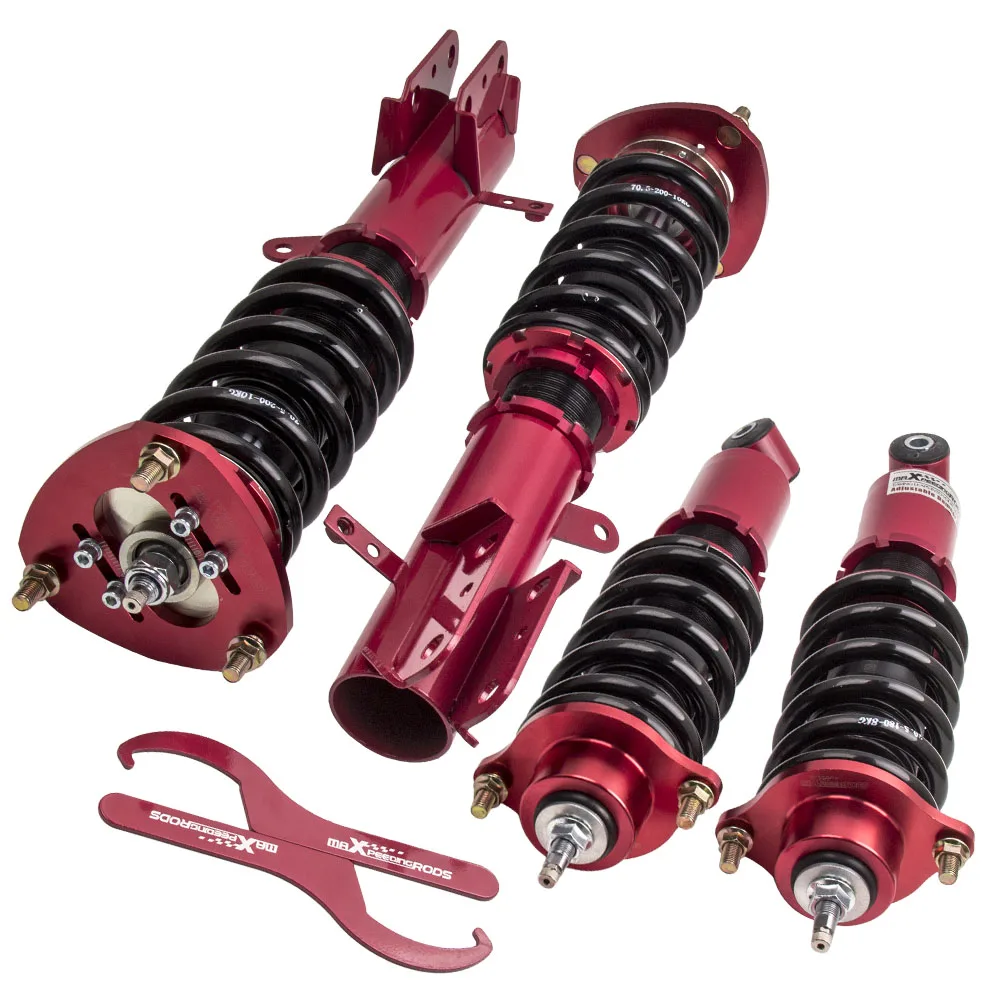 24 способа Регулируемый демпфер Coilover подвеска Шок комплект для Dodge Калибр 2007 2012