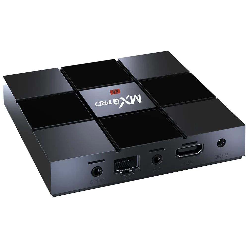 MXQ PRO Android 7 1 ТВ коробка ZXIC ZX296716 2 ГБ DDR3 + 32 EMMC 2.4g WiFi Media Player Поддержка 4 К H.265 100 Мбит/с