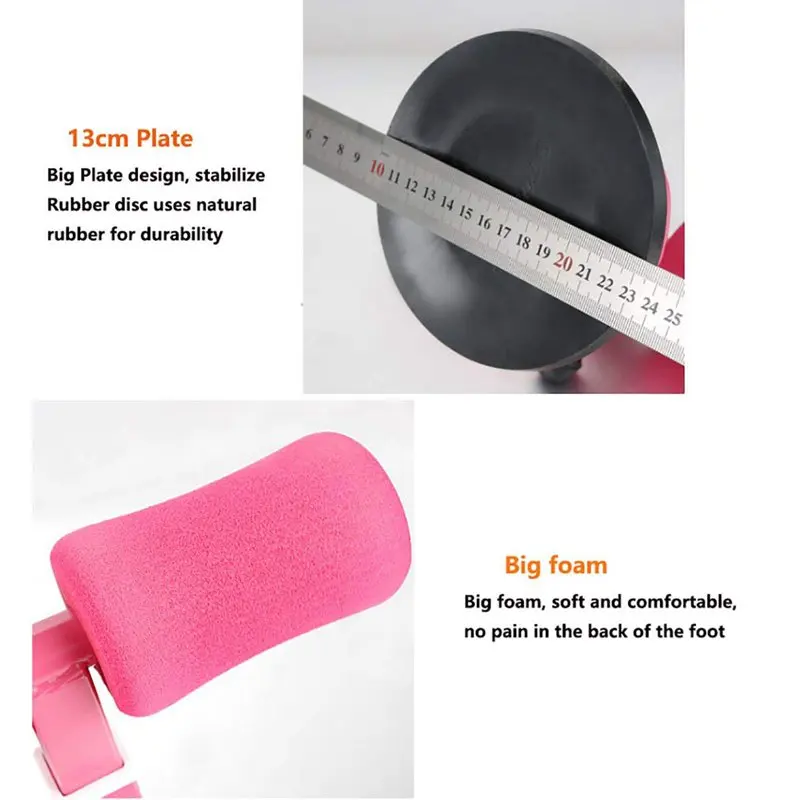 

Sit Ups Assistant Device Healthy Abdomen Lose Weight Gym Workout Exercise Body Building Home Fitness Sucker Holder Equipment