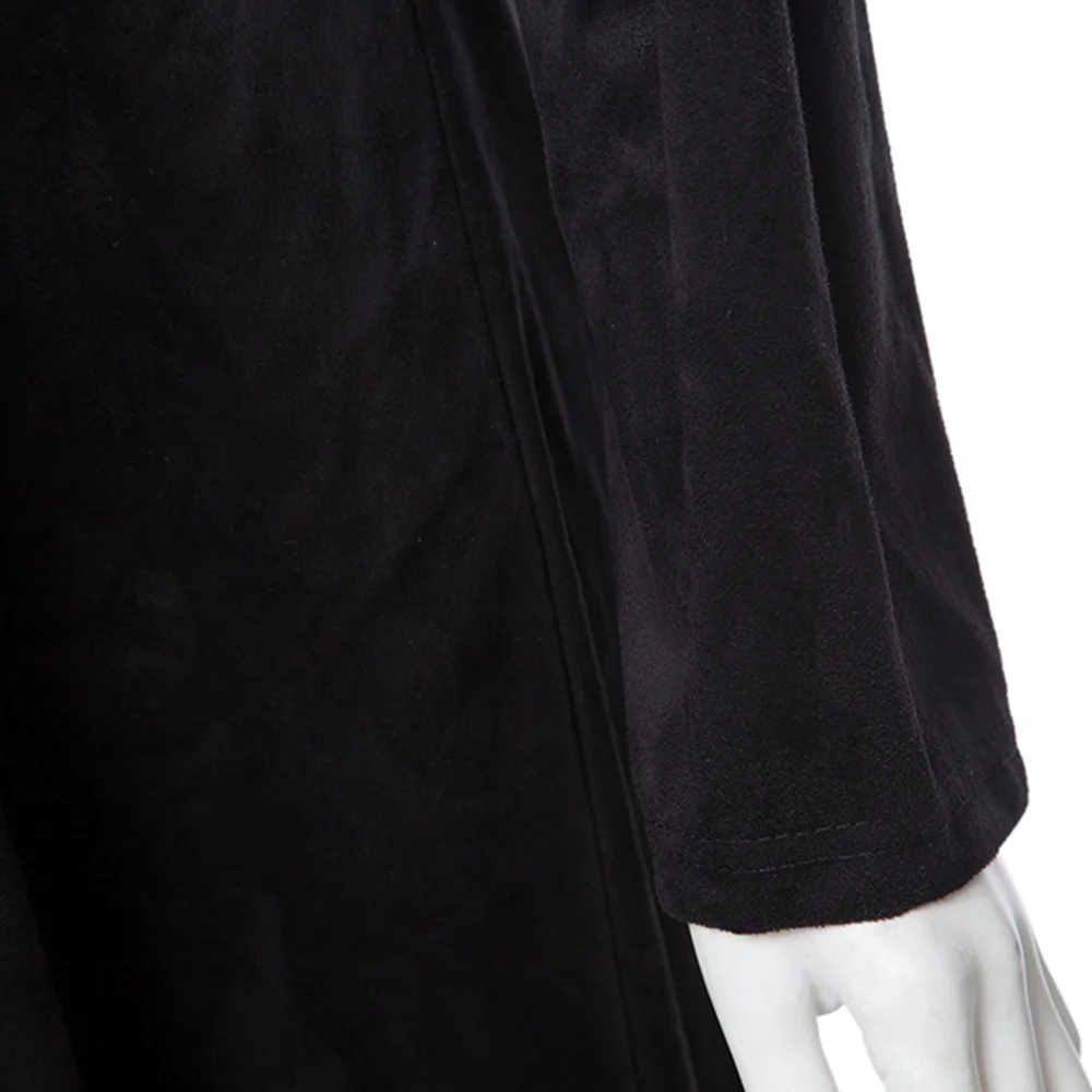 Платье VESTLINDA Повседневное платье средней длины с длинным рукавом и бахромой |