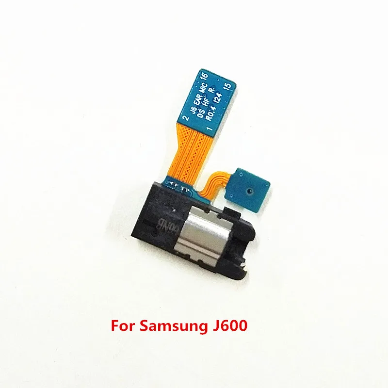 30 шт./лот аудиоразъем для наушников гибкий кабель Samsung Galaxy A6 2018 SM A600 / J6 J600 J8