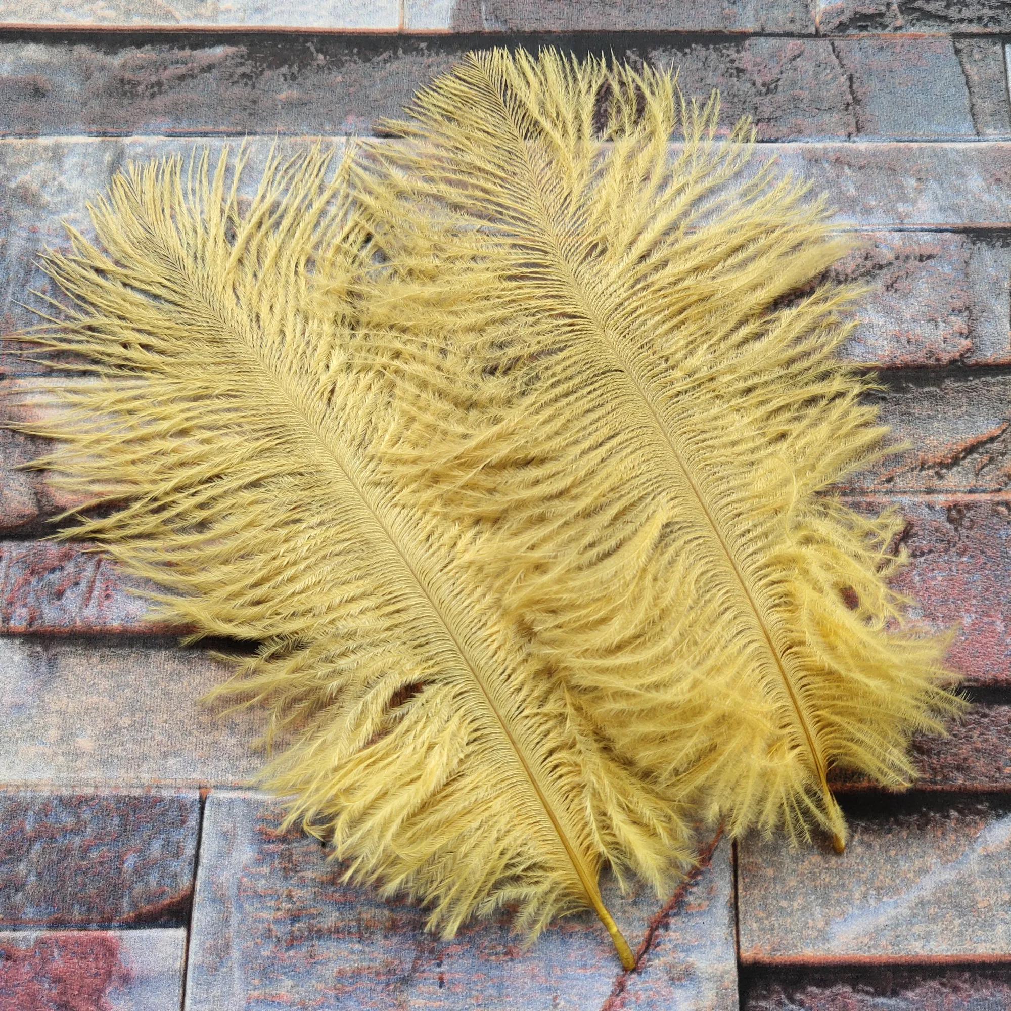 10 шт. декоративные золотистые страусиные перья 6 8 дюймов/15 20 см|ostrich feather|ostrich feathers