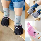 Носки для новорожденных носки для маленьких мальчиков и девочек Нескользящие хлопковые носки с рисунком животных
