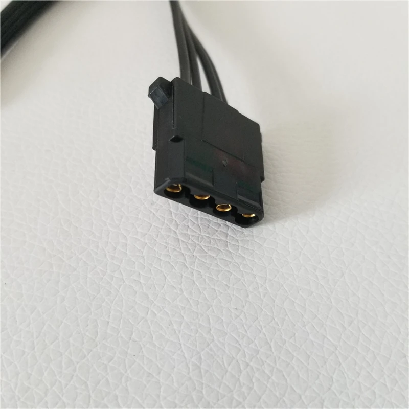 D порт большой 4Pin удлинитель питания от 1 до 2 DP адаптер Женский Для BTC Miner PC DIY
