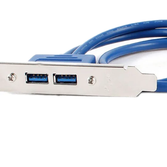 AAAJ-50cm 20 Pin кабель заголовка к USB 3 0 тип A женский кронштейн PCI | Компьютеры и офис
