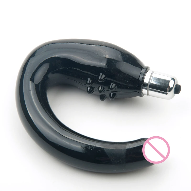 C Shape G Spot Дилдо Анальный вибратор для мужчин и женщин анус массажер простаты buttplug