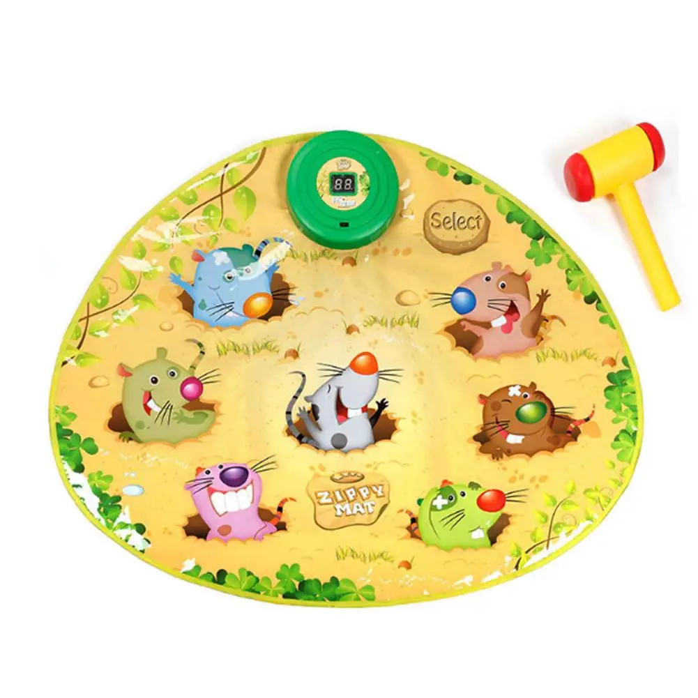 Children's Toy Whac A Mole Game Dance Mat Puzzle Music Toys Educational For Children |