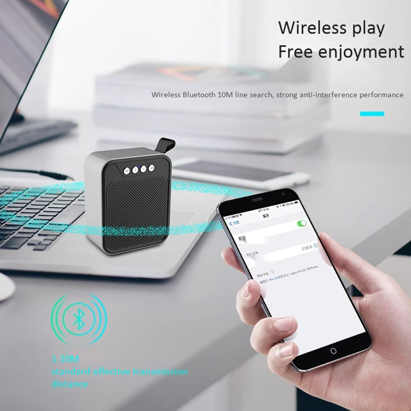 C8 Wireless Bluetooth Speaker Mini Portable Stereo Music Outdoor Handfree For Iphone Samsung Phones | Электроника