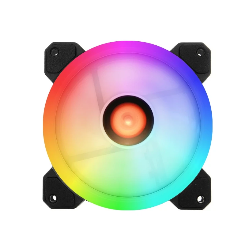 COOLMOON 3 шт. компьютерный чехол охлаждающий вентилятор RGB настраиваемый