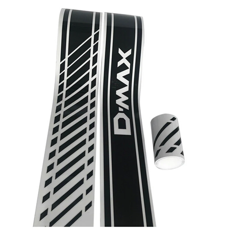 2 шт. набор градиентная боковая полоса графическая виниловая наклейка DIY