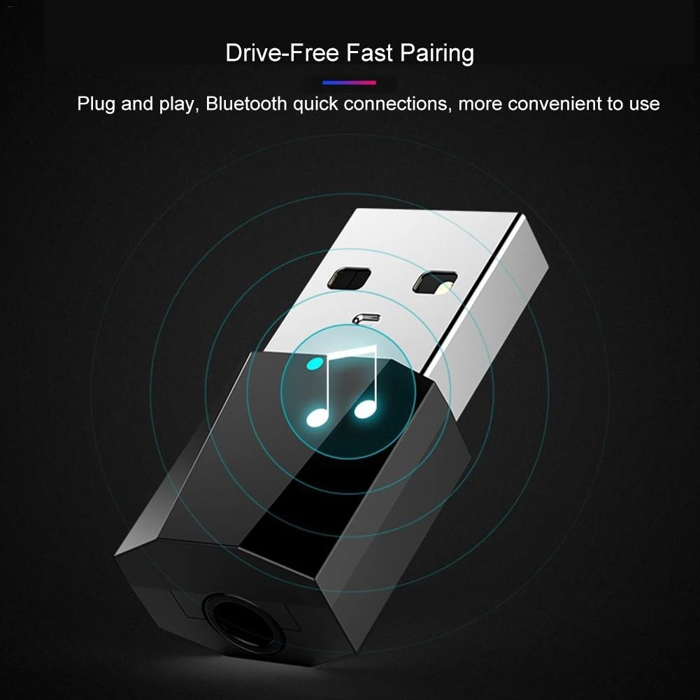 USB 4 2 версия HiFi беспроводной ТВ ноутбук MP3 телеприставка Bluetooth аудио адаптер