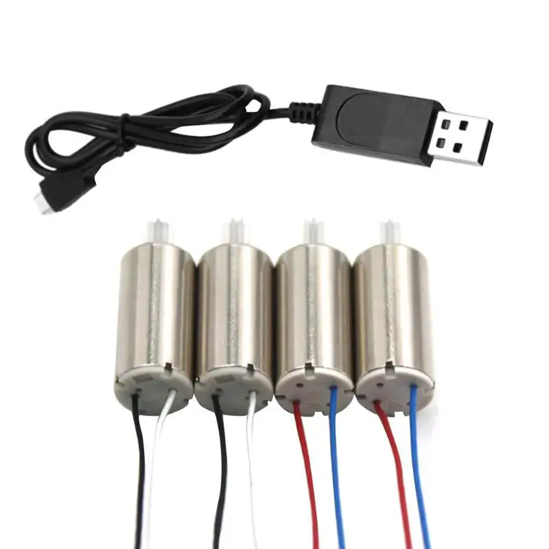 Прямой двигатель + 1 м USB-кабель для зарядки аксессуары радиоуправляемого