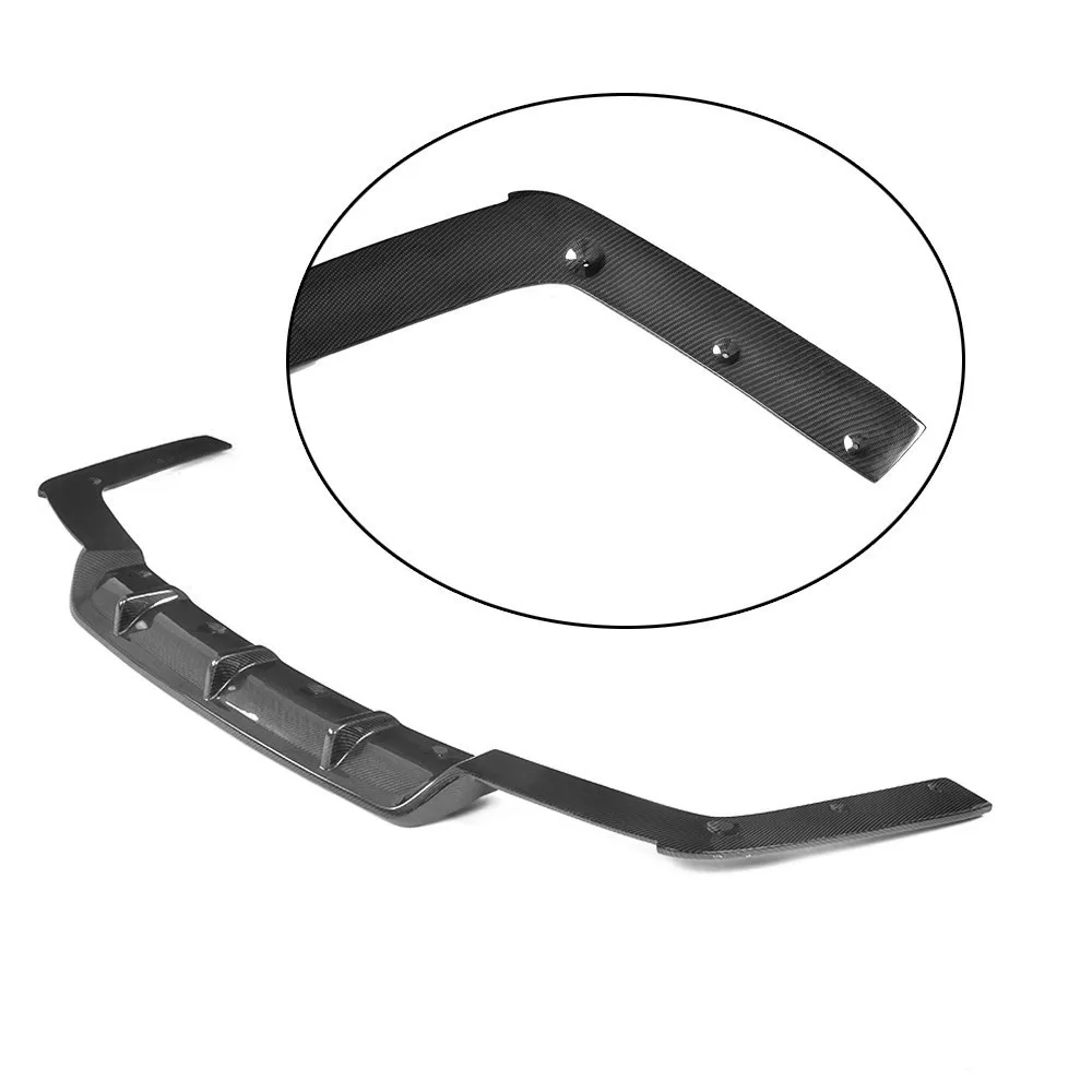 

Carbon Fiber Rear Bumper Diffuser Lip Spoiler For Maserati Ghibli Base Sedan 4-Door 2018 2019 Rear Bumper Lip Spoiler Diffuser
